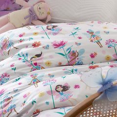 Floral Fairies Classic Cool Organic Cotton Percale Sham - Multi, Standard