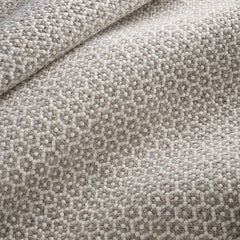 Honeycomb Handwoven Wool Rug -  Ivory Gray, 6' x 9'