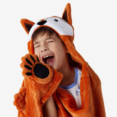 Plush Character Throw - Fox