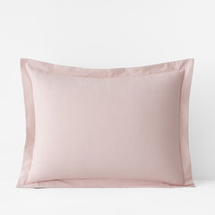Luxe Ultra-Cozy Cotton Velvet Flannel Sham Dusty Rose, King