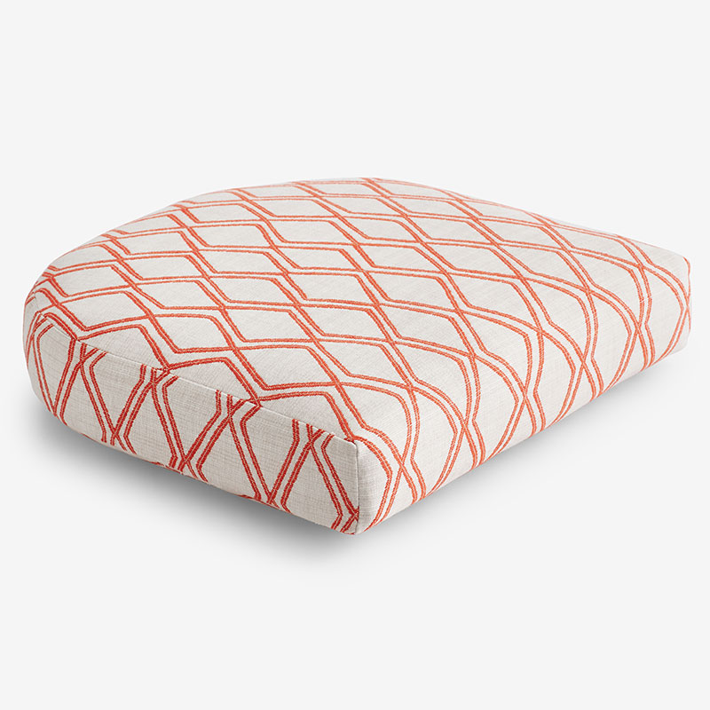 Contour Chair Cushion - Voyage Tamale, 21 in . x 19 in.