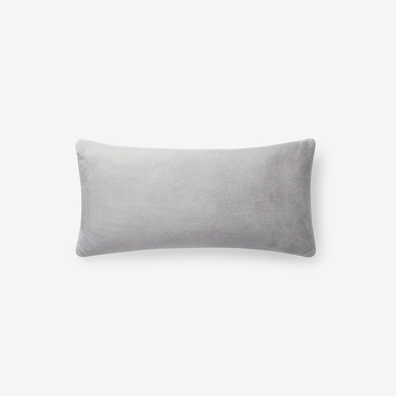 Decorative Lumbar Pillow Cover - Gray Smoke, 14 in. x 30 in.