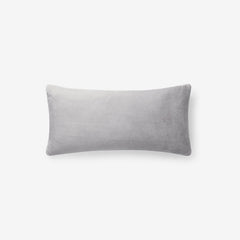 Decorative Lumbar Pillow Cover - Gray Smoke, 14 in. x 30 in.