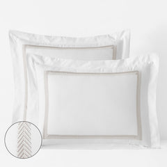 Hewett Luxe Smooth Egyptian Cotton Sateen Sham - Taupe, Standard