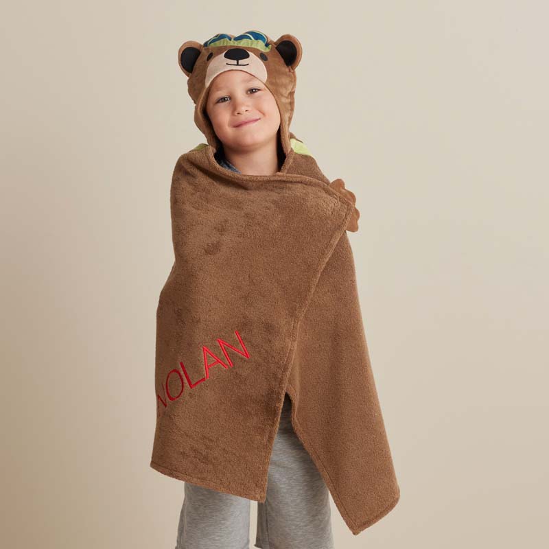 Hooded Towel - Bear Camp