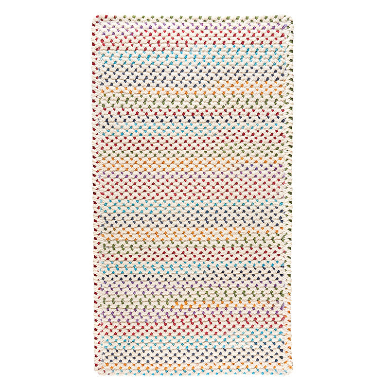 Dramatic Static Reversible Braided Rug - Multi, 5' x 8'