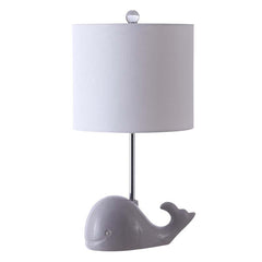 Ceramic Animal Table Lamp - Gray, Whale