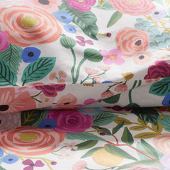 Garden Party Classic Cool Cotton Percale Bed Sheet Set - Multi, Queen
