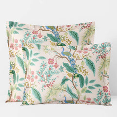 Peacock Classic Smooth Sateen Sham - Blush, Euro