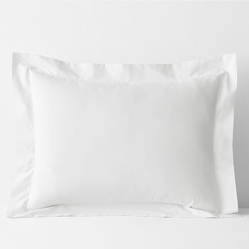 Classic Cool Cotton Percale Sham - White, King