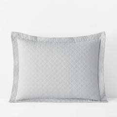 Norfolk Premium Smooth Egyptian Cotton Sateen Sham - Fog, Standard