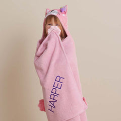 Hooded Towel - Stylish Cat