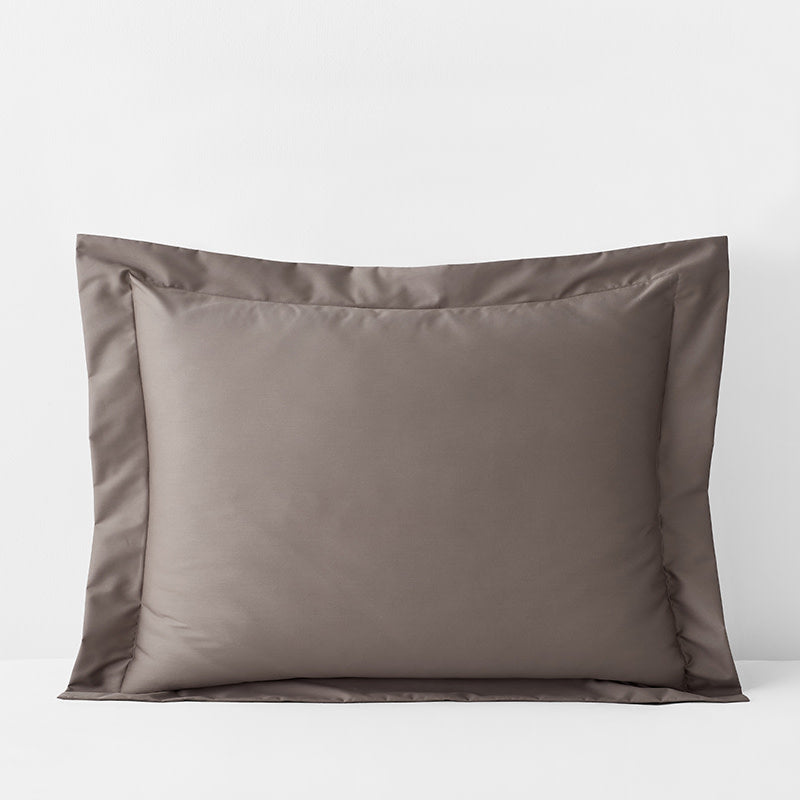 Classic Smooth Wrinkle-Free Sateen Sham - Cinder, King