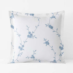 Brinda Floral Sham - White, Euro