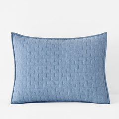 Air Layer Sham - Denim Blue, Standard