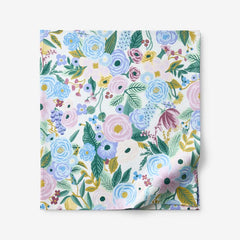 Garden Party Classic Cool Cotton Percale Flat Bed Sheet - Lilac, King/Cal. King