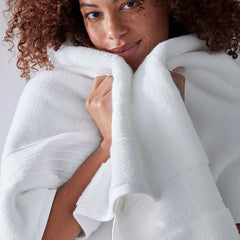 Mirage Aegean Cotton Bath Sheet - White