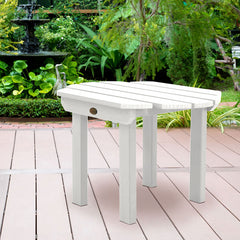 Garden Side Table -  White