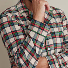 Family Flannel Men's Button-Down Pajama Set - Idyllwild, XXXL