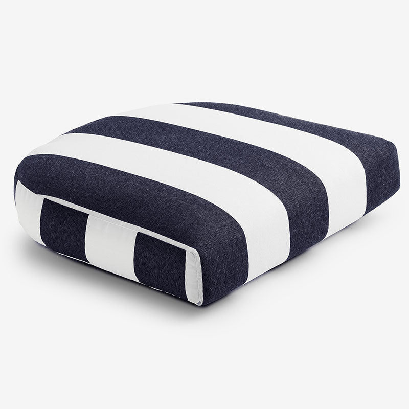 Contour Chair Cushion - Cabana Midnight, 21 in . x 19 in.