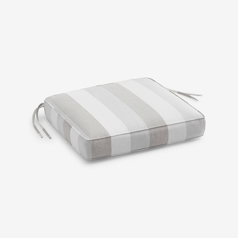 Replacement Boxed Edge Chair Cushion - Direction Linen, 16 in. x 15 in.
