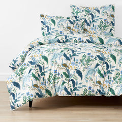 Peacock Classic Smooth Sateen Comforter - Ivory Multi, Twin/Twin XL
