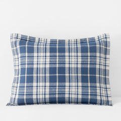 Classic Plaid Ultra-Cozy Cotton Velvet Flannel Sham - Scot, King