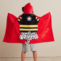 Hooded Towel - Firehouse Dog