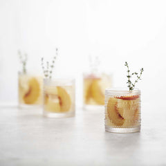 Orbetto Outdoor Drinkware, Set of 4 - Clear, Old Fashioned