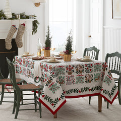 Christmastide Placemats, Set of 4 - Ivory