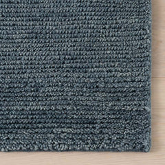 Ramsey Hand Knotted Wool Rug - Blue, 2' x 3'