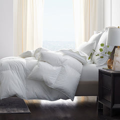 Luxurious Imperial German Batiste Down Comforter - White, King/Cal King