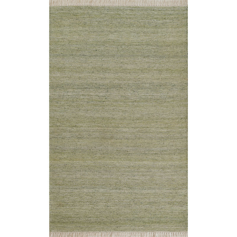 Handwoven Textured Performance Rug - Green, 5' x 8'