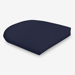 Contour Chair Cushion - Navy, 21 in . x 19 in.