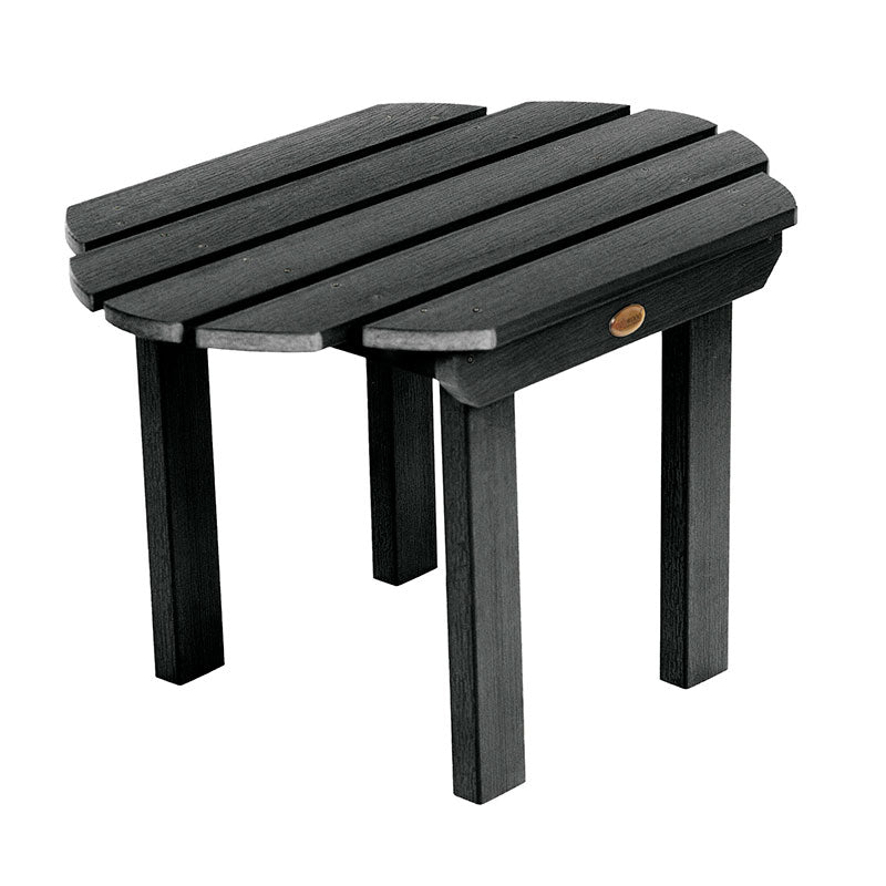 Garden Side Table -  Black