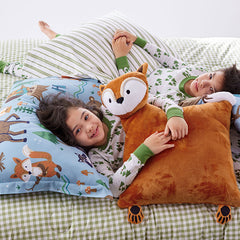 Plush Character Pillow - Fox