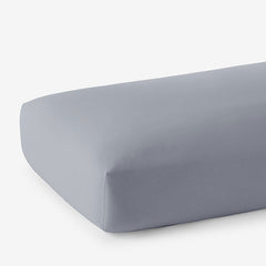 Luxe Ultra-Cozy Cotton Velvet Flannel Fitted Bed Sheet Platinum, King