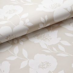Ava Removable Wallpaper - Floral Natural, Roll