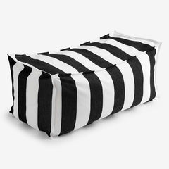 Indoor/Outdoor Pouf - Cabana Classic, Large