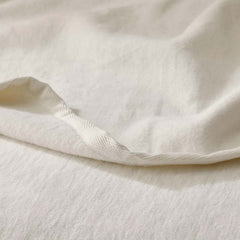 Cotton/Acrylic Fleece Blanket - Ivory, Twin/Twin XL