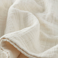 Gossamer Cotton Throw - Gold