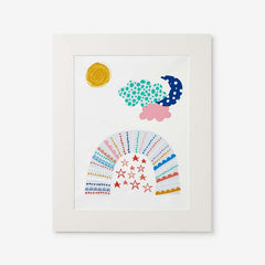 Magical Rainbows Wall Art - Gray