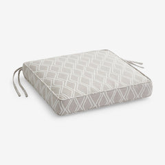 Replacement Boxed Edge Chair Cushion - Voyage Dune II, 18 in. x 18 in.