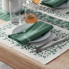 Climbing Vines Placemats, Set of 4 - Green