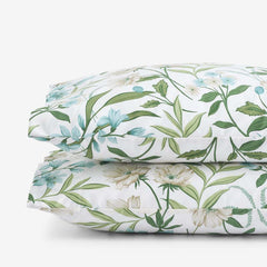 Gardenia Mist Premium Smooth Wrinkle-Free Sateen Pillowcase Set - Cream Multi, Standard
