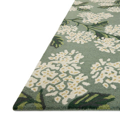 Joie Wool Rug - Hydrangea Sage, 5' x 7' 6"