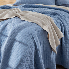 Air Layer Sham - Denim Blue, King