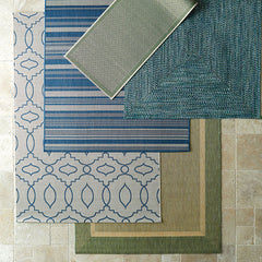 Opal Indoor/Outdoor Rug - Smoke, 3' x 5'