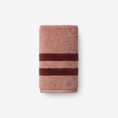 Mirage Aegean Cotton Reversible Stripe Hand Towel - Caramel