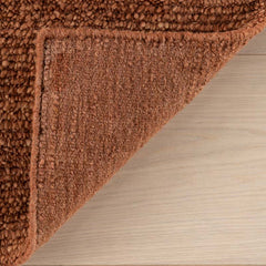 Ramsey Hand Knotted Wool Rug - Rust, 2' 6" x 8' Runner